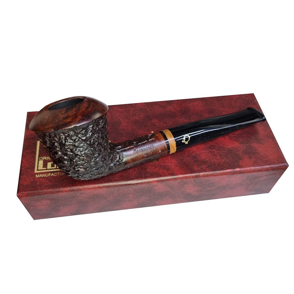 Трубка "Lorenzetti" Rustic 9мм фильтр Luxe Model 12 (Бриар)
