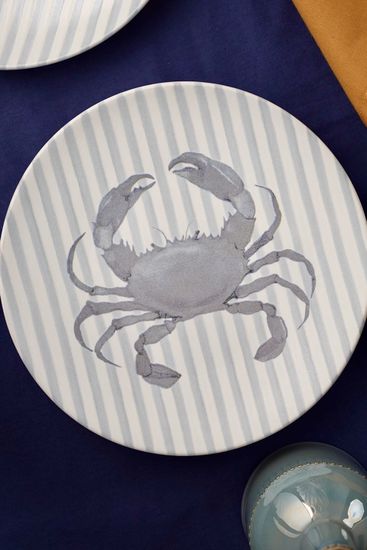 Набор из четырех тарелок aquarium из коллекции sea treasures, D21,5 см