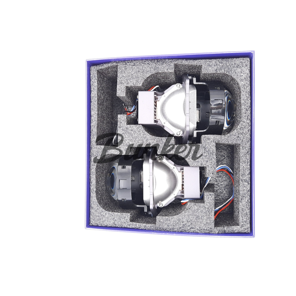 Светодиодные линзы Bi-Led модули TaKiMi Truck 3.0" 5500K 24V