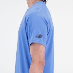Мужское теннисное поло New Balance R.W.Tech Dri Release T-Shirt Men - Blue