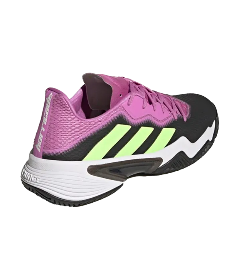Adidas Barricade M Черные-Фиолетовые кроссовки