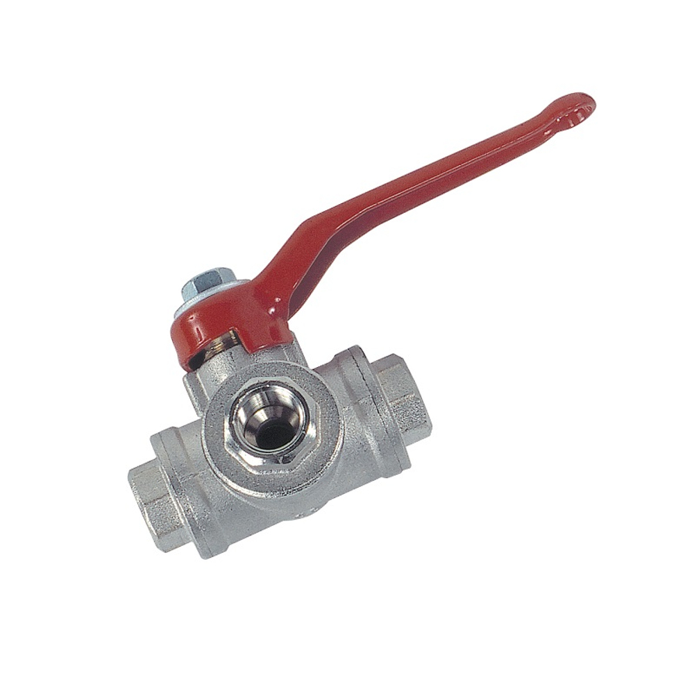 Кран трёхходовой 3/8"., GARTEC (Италия)
