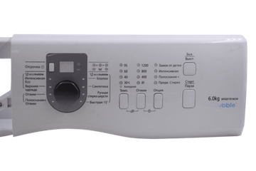 Панель стиральной машины Samsung Bubble WF60F1R1W2W