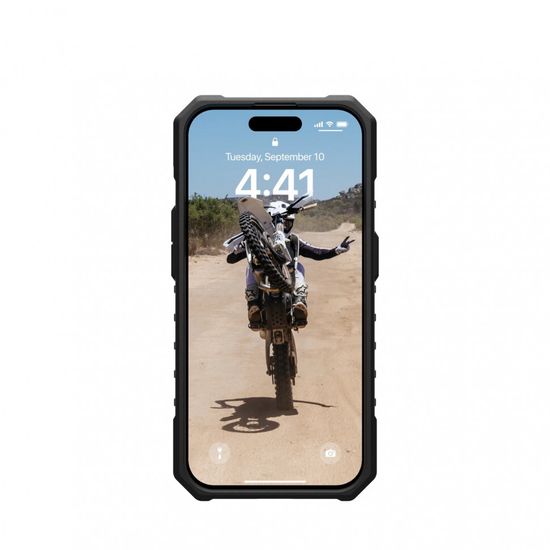 Чехол с поддержкой MAGSAFE Uag Pathfinder для iPhone 15 Pro 6.1", цвет тонированный (Ash)
