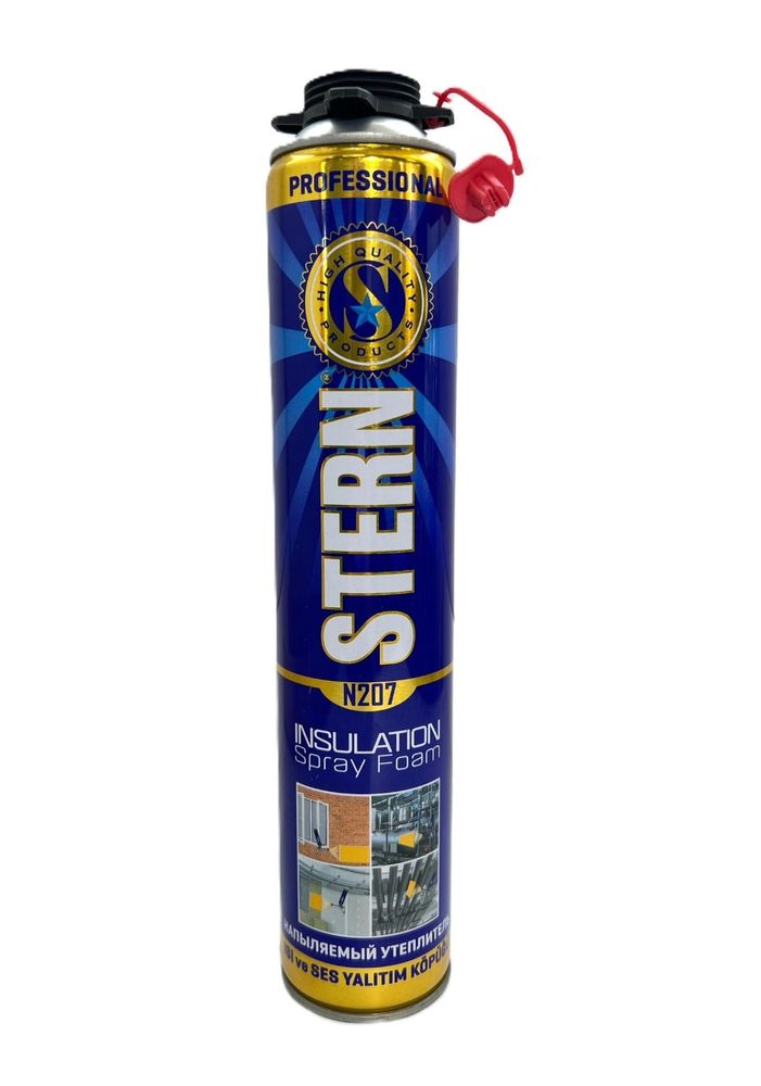 УТЕПЛИТЕЛЬ НАПЫЛЯЕМЫЙ STERN INSULATION SPRAY FOAM 850 ML УТЕПЛИТЕЛЬ НАПЫЛЯЕМЫЙ STERN INSULATION SPRAY FOAM 850 ML
