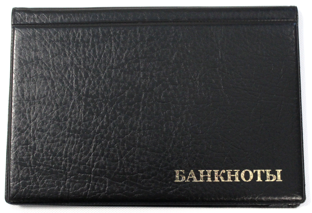 Альбом для банкнот 16 ячеек (черный)