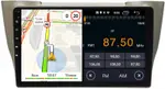 Магнитола для Toyota Harrier XU30 2003-2013, Lexus RX 2003-2009 (монохром сверху) - Parafar PF300LUX1FHD на Android 13, CarPlay, 4G SIM-слот