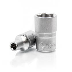 Торцевая головка короткая 1/4", 14 мм, СТАНКОИМПОРТ, CS-14.10.14