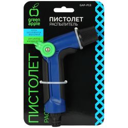 Пистолет распылитель для полива GREEN APPLE GAP-P13 пластик TPR 3 режима | GREEN APPLE
