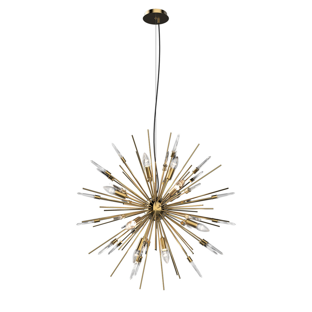 Люстра Boivin 12A gold/rock crystal