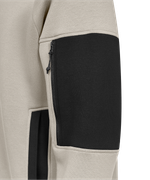Свитшот на молнии 1/4 JOGEL Power Inside Half Zip Sweatshirt, серый/бежевый