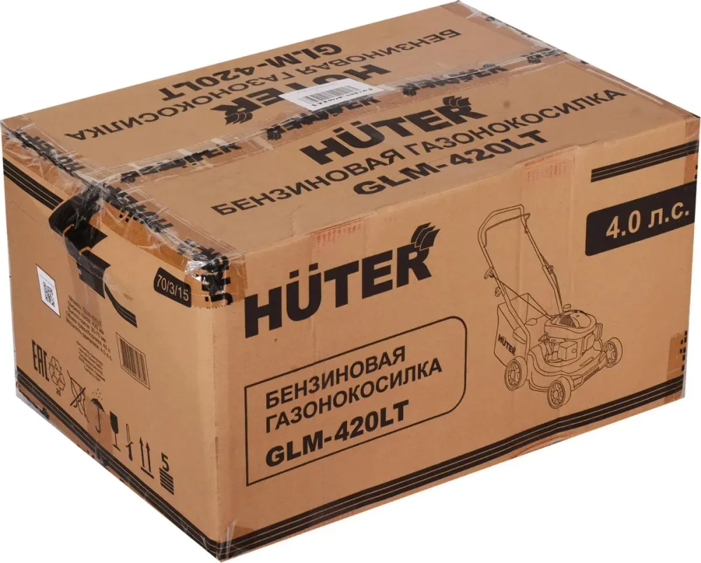 Бензиновая газонокосилка Huter GLM-420LT (70/3/15)