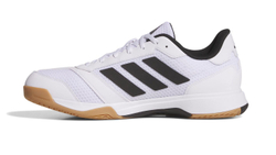 Мужские кроссовки для бадминтона/сквоша Adidas Ligra 8 M - cloud white/core black/cloud white