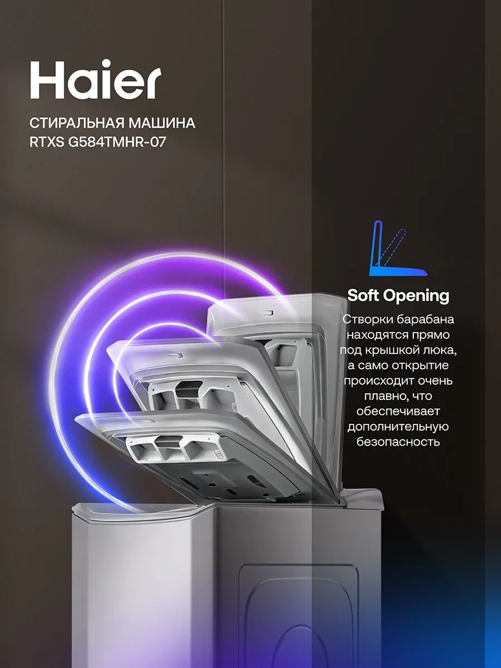 Стиральная машина Haier RTXS G584TMHR-07