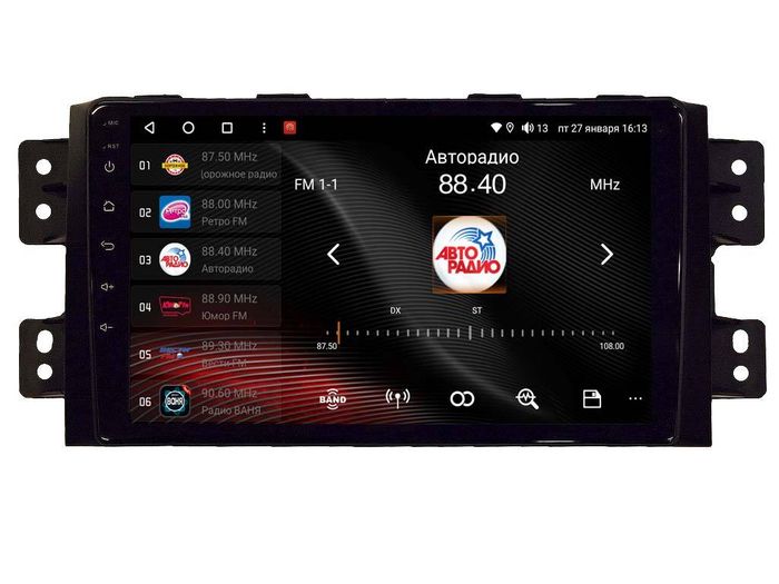 Магнитола для KIA Mohave 2008-2017 - Vaycar VA27-0465 на Android 13, 4G SIM-слот
