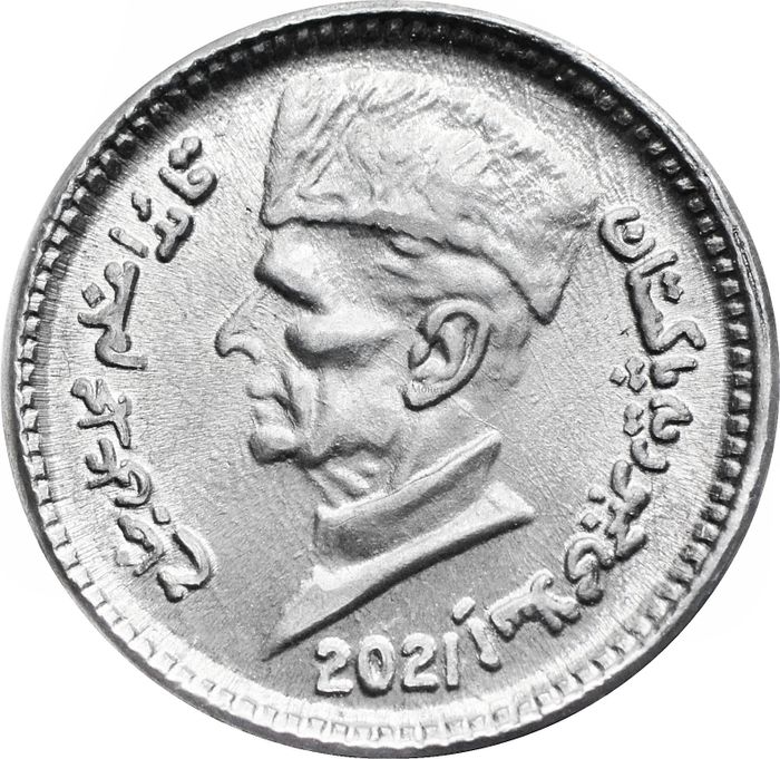 1 рупия 2021 Пакистан