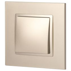 Выключатель ЭРА Elegance 14-1101-04 10АХ-250В IP20 шампань | Эра Elegance