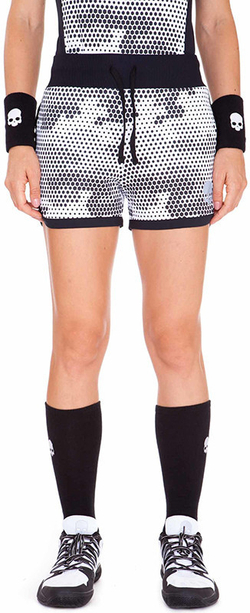 Женские Шорты теннисные Hydrogen Women Tech Camo Shorts - разноцветный