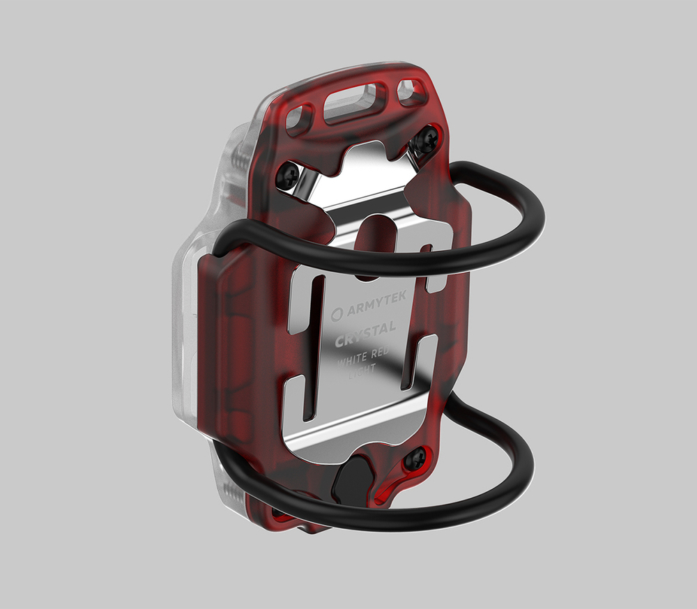 Компактный мультифонарь Armytek Crystal (Red Ruby)