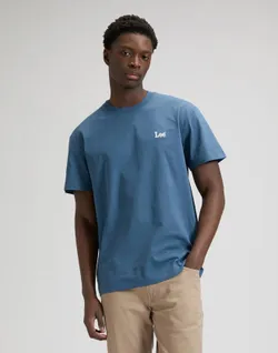 Футболка мужская LEE SS SMALL LOGO TEE ACADEMY BLUE