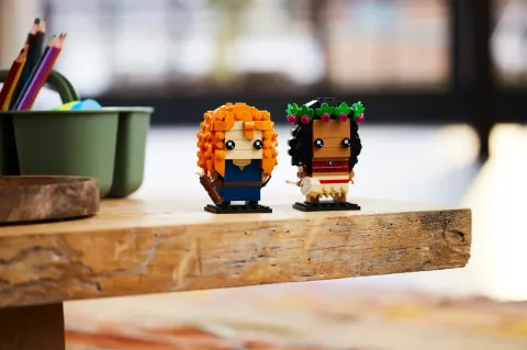 Конструктор LEGO BrickHeadz 40621 Моана и Мерида