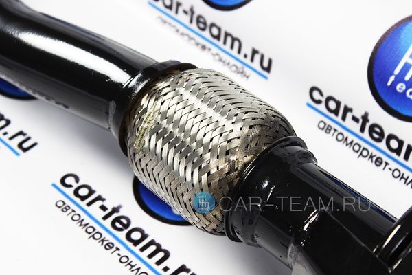 Резонатор "STT" с гофрой на Лада Приора (TT-00130)