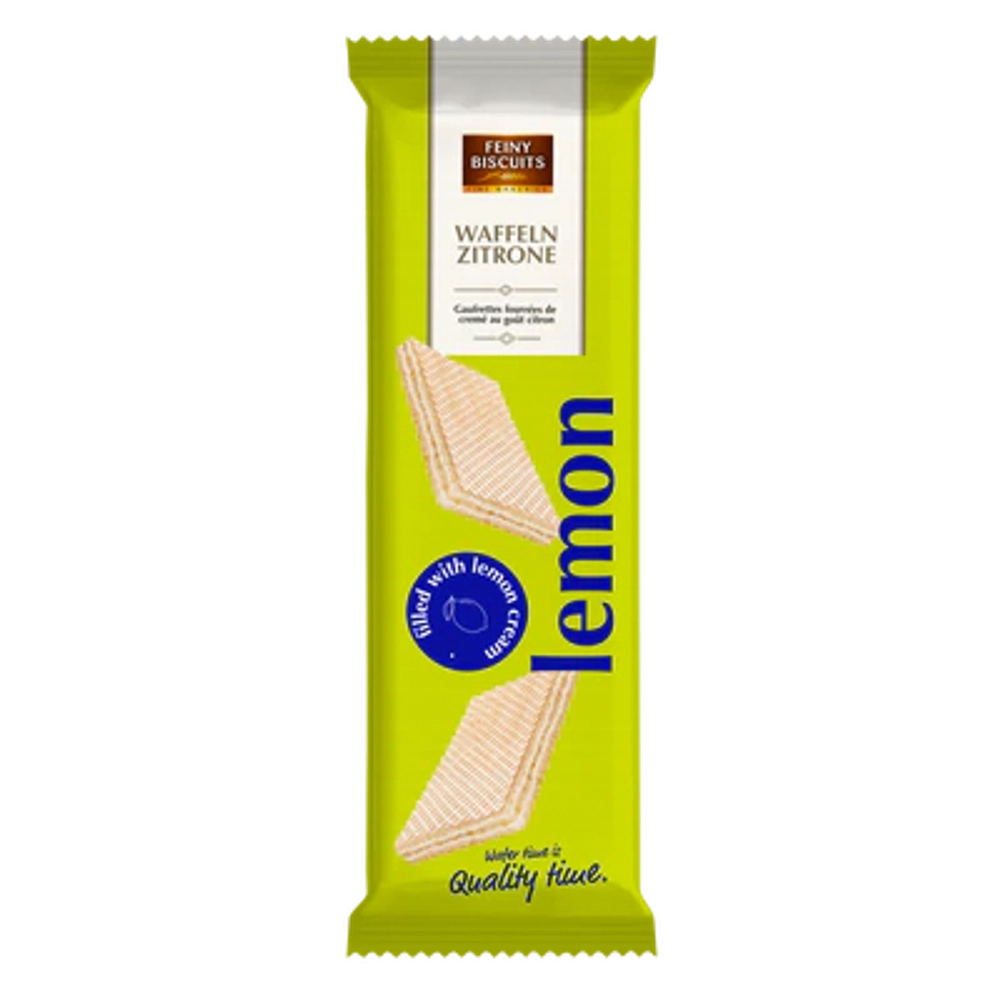 Вафли со вкусом лимона ТМ Feiny Biscuits, 125 г