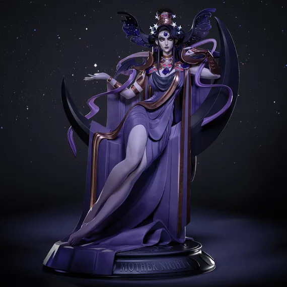 Nyx on the Сrescent Moon - Hades
