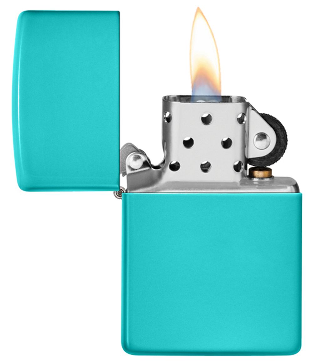 Зажигалка Zippo Classic Flat Turquoise (49454) 3