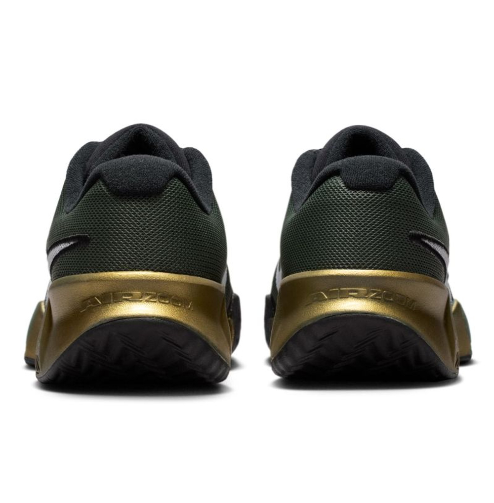 Мужские теннисные кроссовки Nike Zoom GP Challenge Pro Clay Premium - camo green/metallic gold/black/pure platinum