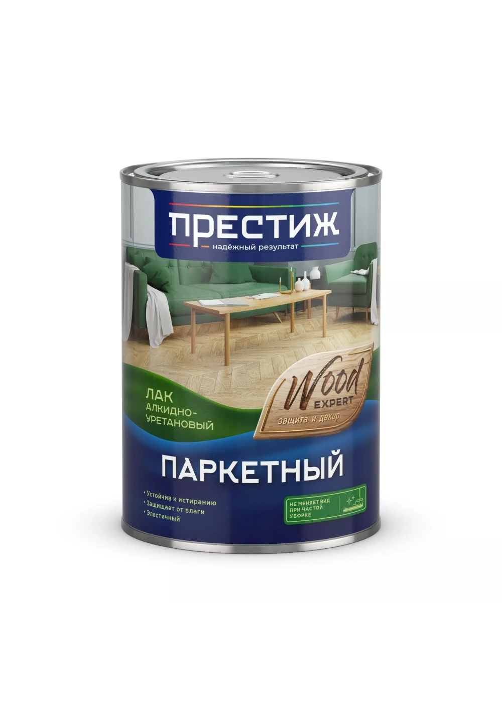 Лак алкидно-уретановый, паркетный глянец 2,5 кг