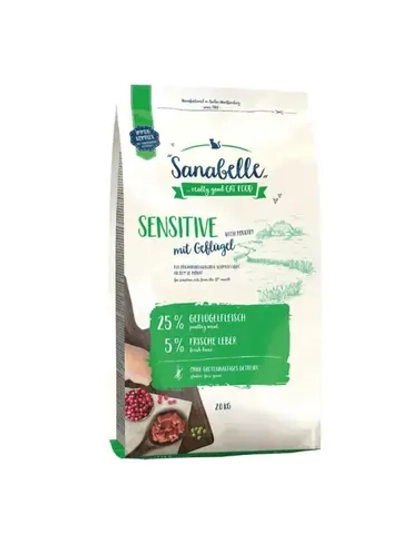 Sanabelle Adult Sensitive Poultry (Бош Санабель Сенситив) корм сухой для кошек Sensitive птица 2кг