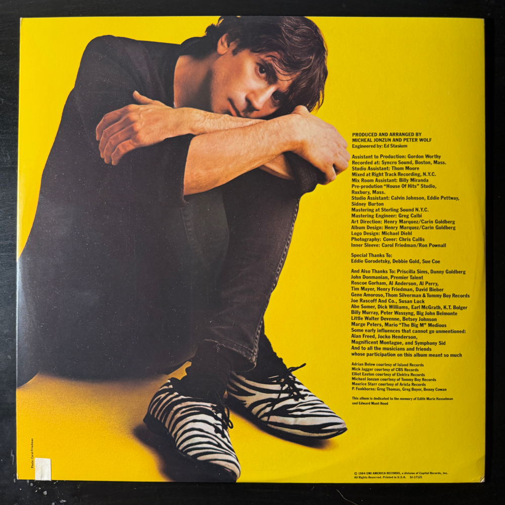 Peter Wolf – Lights Out (США 1984г.) Т
