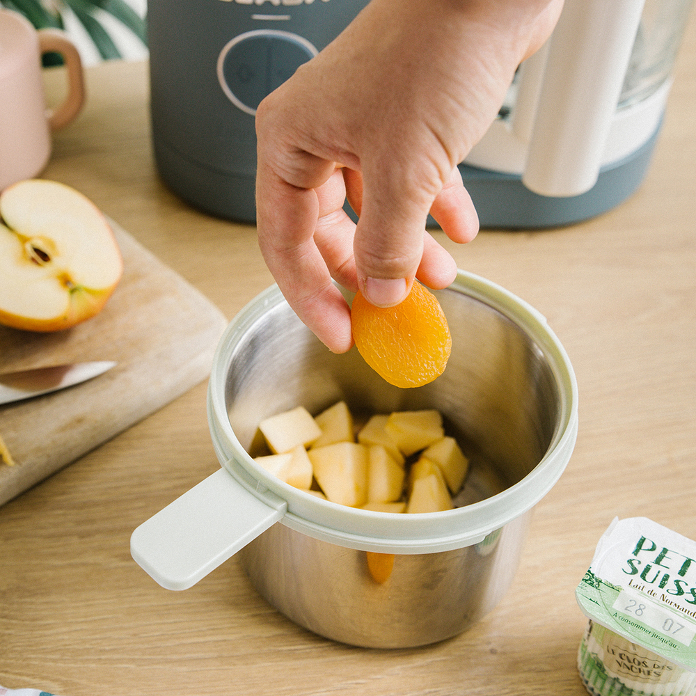 Кухонный комбайн для детского питания 5 в 1 BEABA Babycook Neo серый