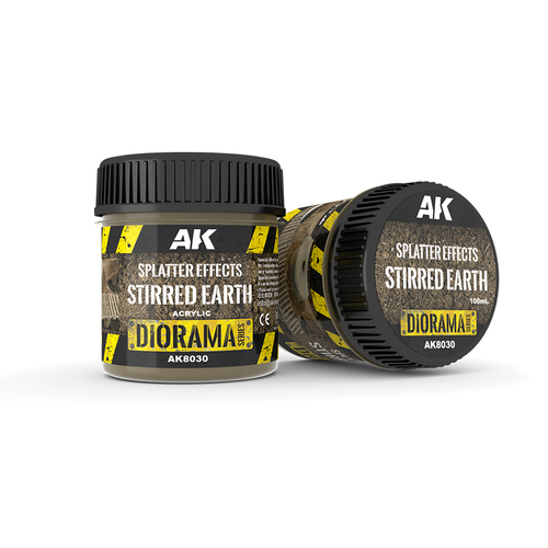 Паста для моделирования AK Interactive Splatter Effects Stirred Earth 100ml