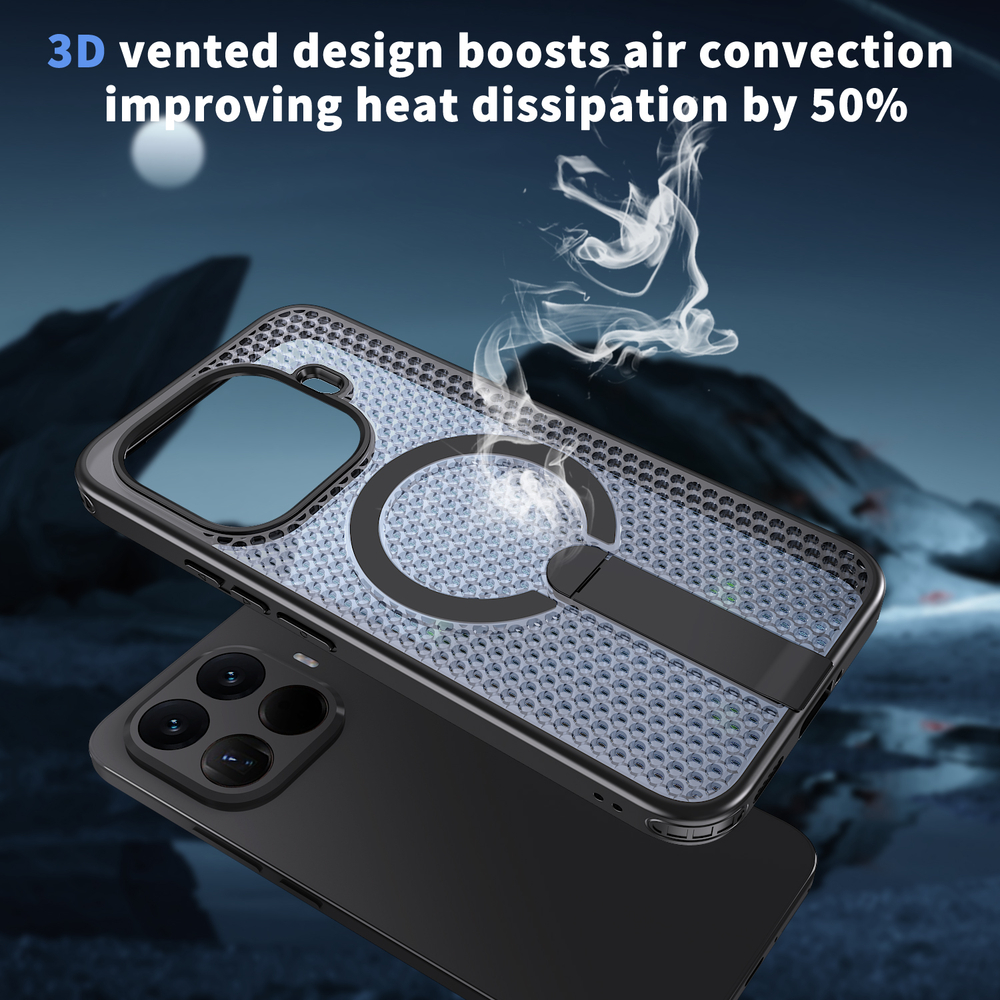 Прозрачный чехол Mesh Pro Magnetic Case для Xiaomi 15T Pro