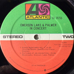 Emerson, Lake & Palmer ‎– In Concert (США 1979г.) promo