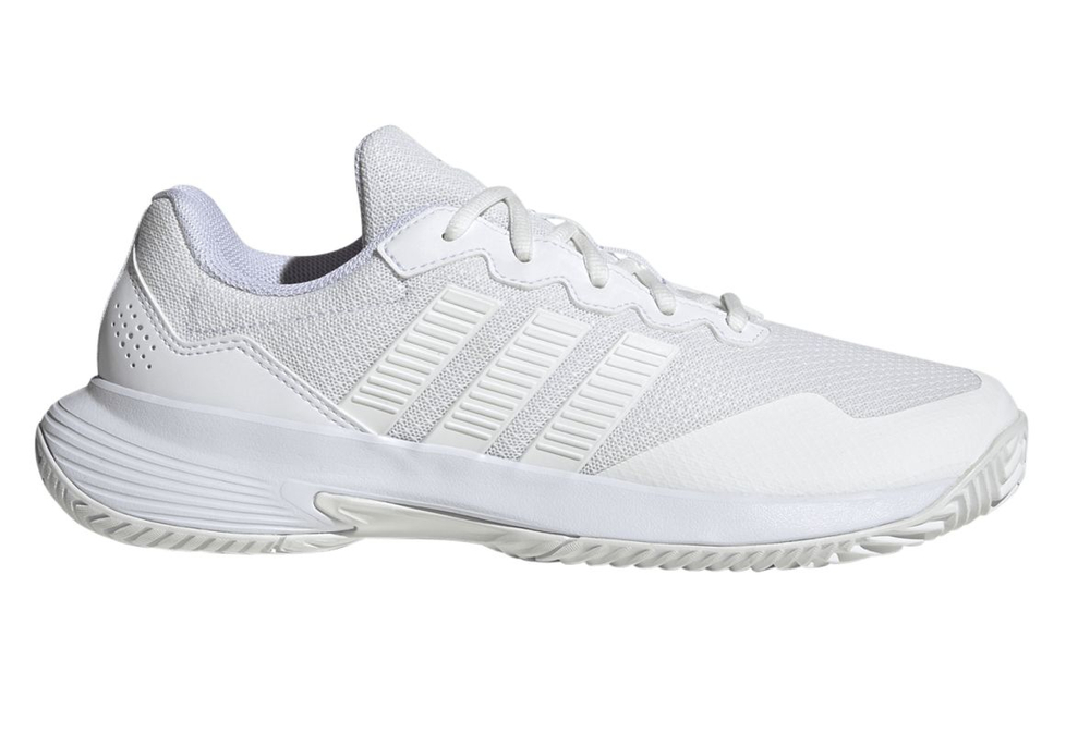 Damskie buty tenisowe Adidas GameCourt 2 W - cloud white/cloud white/cloud white