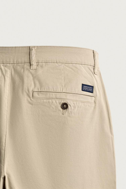 ZARA БРЮКИ ЧИНОС SLIM FIT, БЕЖЕВЫЙ