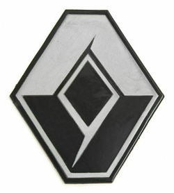Коврик на панель BIG LOGO VW 16см KING BIG LOGO