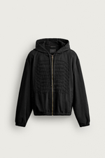 КУРТКА С КАПЮШОНОМ И НАВЕСНЫМИ ЗАСТЕЖКАМИ — ZARA