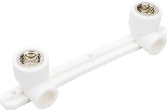 Водорозетка TEBO сварка ВР 20*1/2" белая 35332