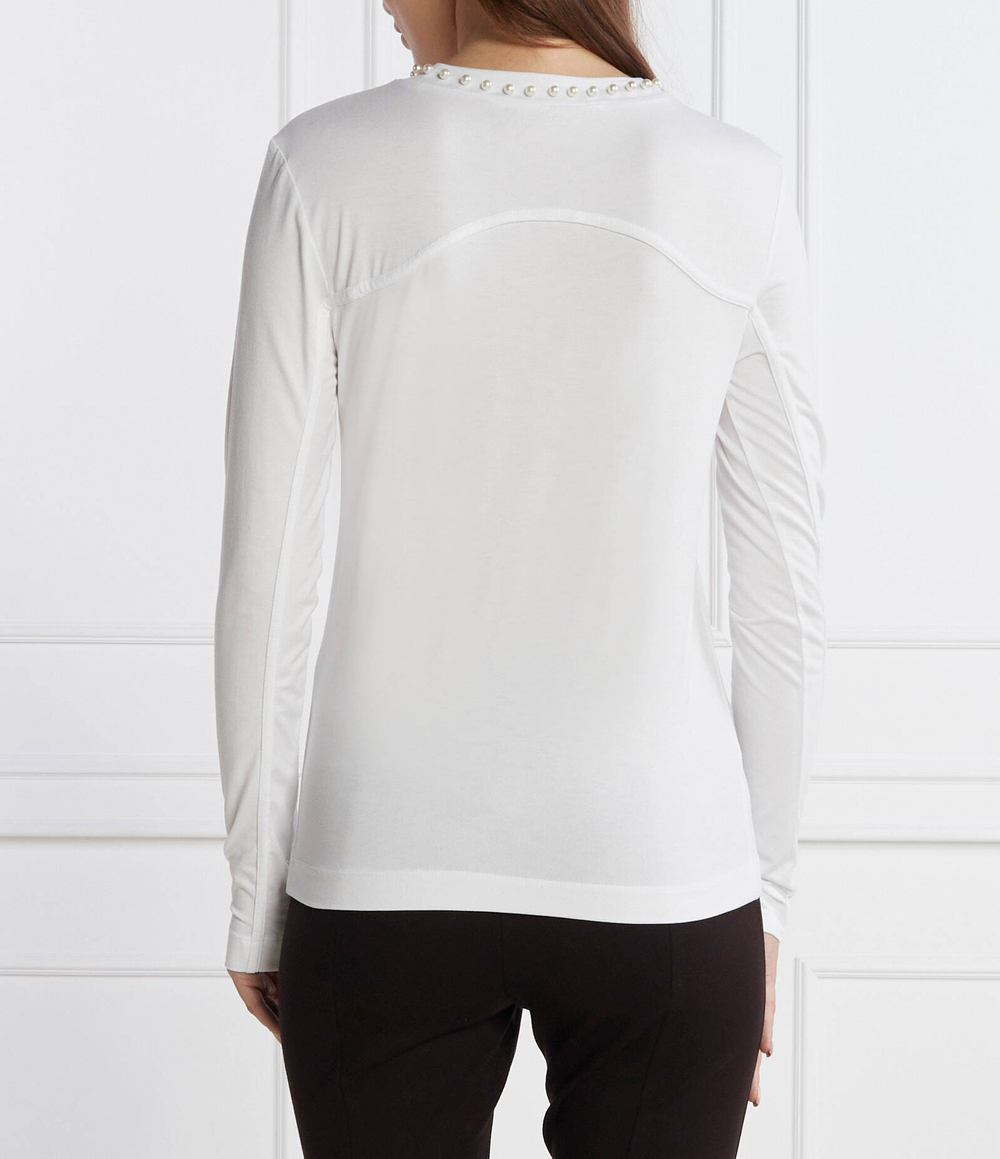 Блузка lslv embellished Karl Lagerfeld - белый(236W1708)