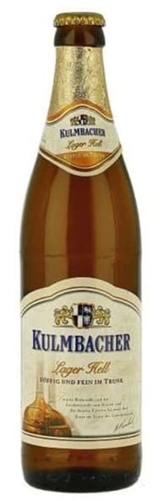 Пиво Кульмбахер Лагер Хелл / Kulmbacher Lager Hell 0.5 - стекло