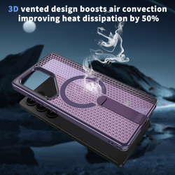 Прозрачный чехол Mesh Pro Magnetic Case для Samsung Galaxy S25 Ultra