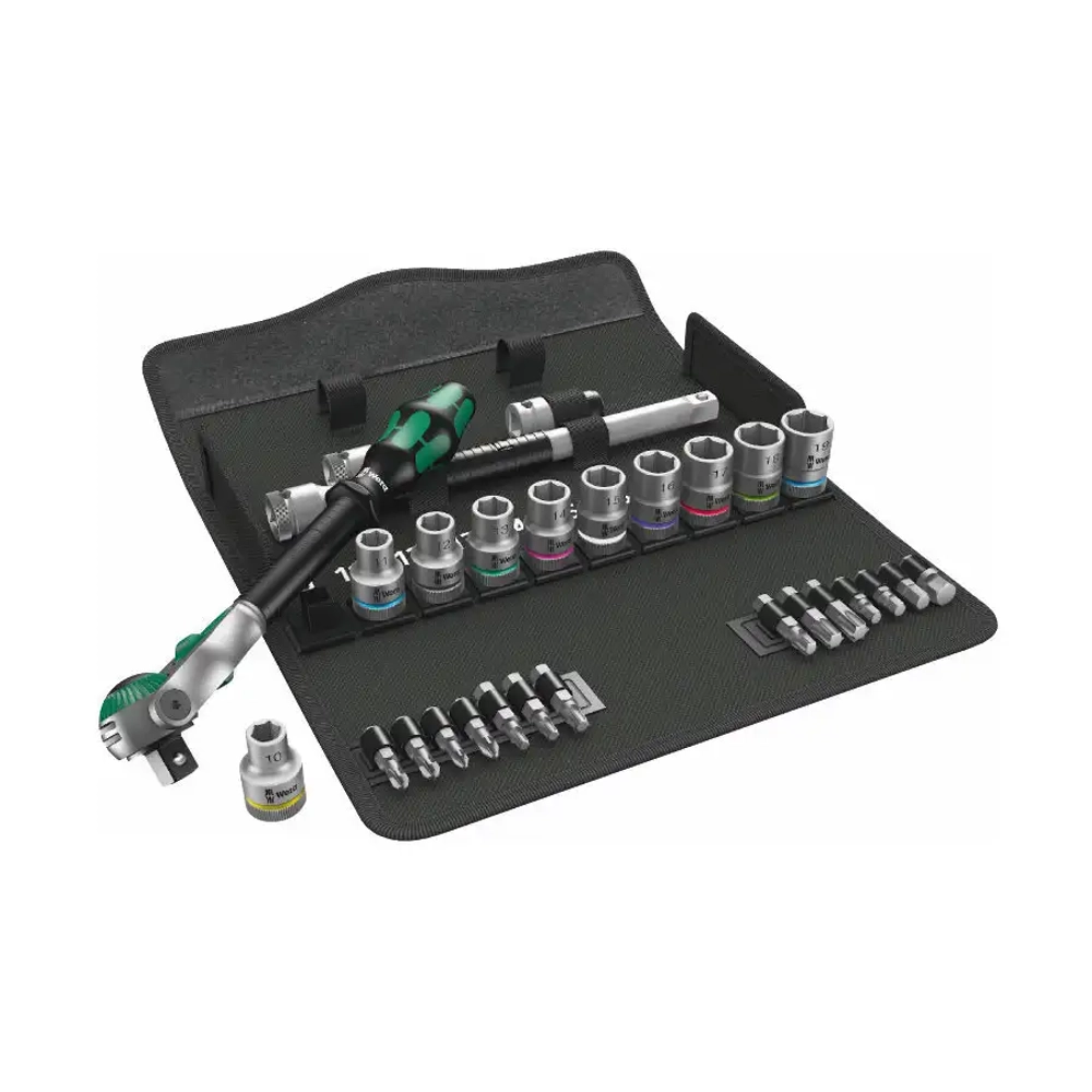 Набор Zyklop Speed 8100 SC 6 привод 1/2' WERA 05004076001