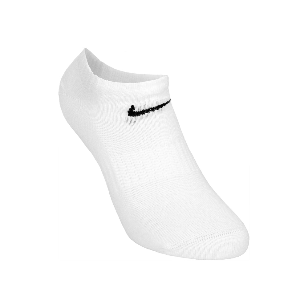 Nike Everyday Lightweight NoShow Sports Socks 3 Pack - White, Black