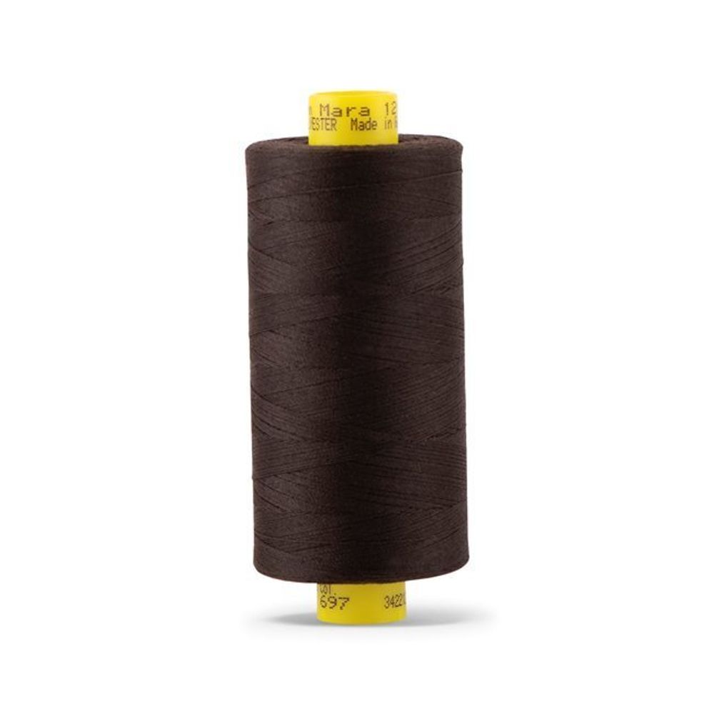 Нитка Gutermann Mara 120 (1000 метров), 1 кат., универсальная | 697 венге