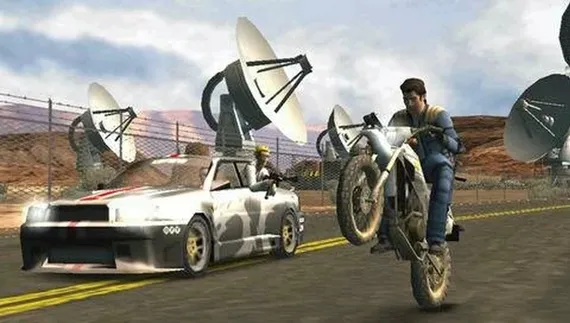 PSP Platinum Pursuit Force (Б/У, Английская версия, UCES-00019)