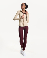 Лонгслив на молнии Slim Fit, Beige
